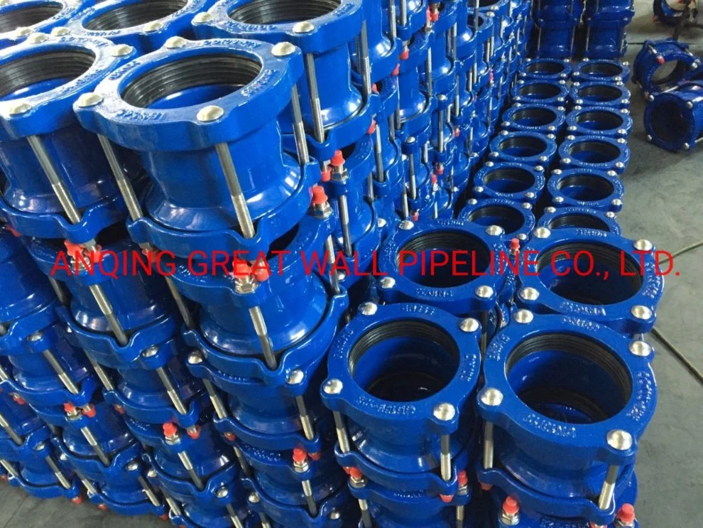 Pipe Coupling, Ductile Iron Flexible Universal Coupling