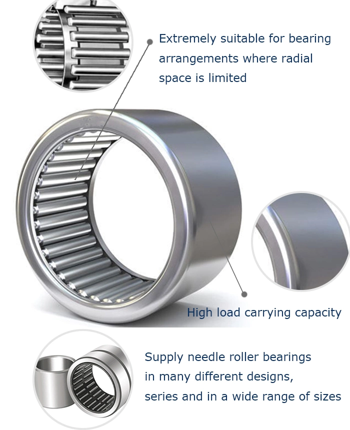 High Precision NA1012/RNA1012 Needle Roller Bearings Used In Compressors